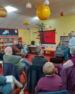 Tuesday 24th we had our Crime Month Author Talk with Myfanwy Alexander at Aberkenfig Library 🔍 

Myfanwy was really engaging and the attendance was fantastic! There was around 20 people who attended the Talk.

Here are some photographs from the event 🖼️ 

Thank you to all who attended, and to Myfanwy for a great talk! 

#AwenLibraries #CrimeMonth #AuthorTalk