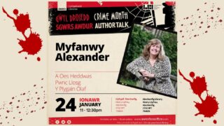 🔎 Author Talk - Myfanwy Alexander Reminder 🔎 

Here is your reminder that our author talk with Myfanwy Alexander is taking place tomorrow, 11am at Aberkenfig Library.

Delivered in the medium of Welsh, join us and delve into the mind of a crime author to find out the how's and whys of a creating a Whodunnit!

If you have booked, be sure to come along!

#Awen #CrimeMonth #AuthorTalk