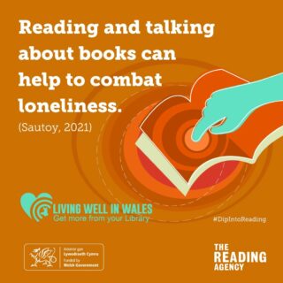 Sharing our thoughts and feelings about books is a great way to feel less lonely 🧡 

Reach out to your local library and see how they can support you.

Here at Awen, we always want to give you a warm welcome. Come on down to your local library even if its just for a chat or a free cup of tea or coffee ☕️ 

#DipIntoReading #WarmWelcome