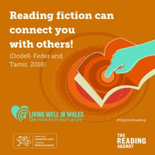 Reading a little bit of fiction invites you into other worlds and goes a long way in sparking the imagination and igniting conversations with others 🧡 

Here at Awen, we have a range of fiction books available for you to loan for FREE at each of our libraries. Come on down and view our collection now at your local library. 

#DipIntoReading
