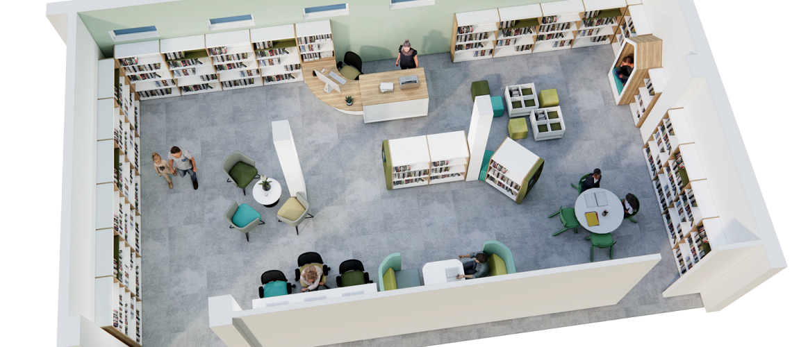 Betws Library - Artist Impression - Smaller